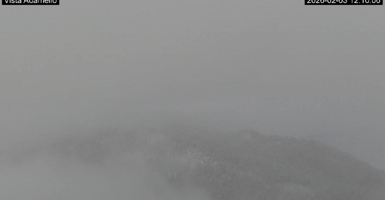 Webcam Ski area Lavarone - Vista su ghiacciaio Adamello