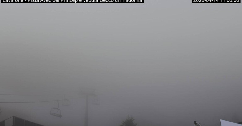 Webcam Ski Area Lavarone  - Pista Avez- seggiovia Lagh.