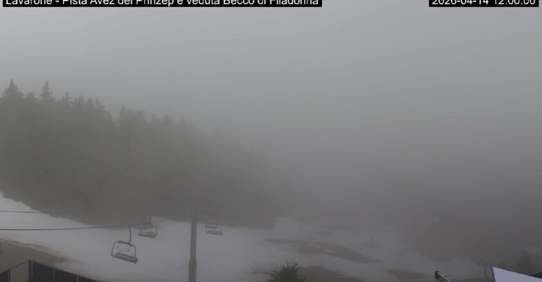Webcam Ski Area Lavarone  - Pista Avez- seggiovia Lagh.