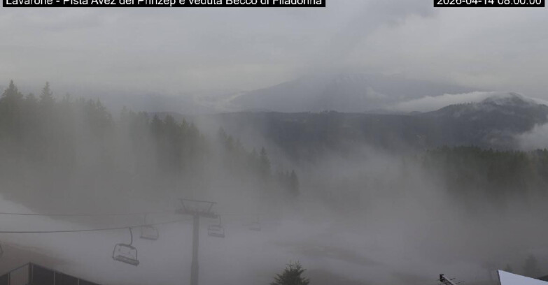 Webcam Ski Area Lavarone  - Pista Avez- seggiovia Lagh.