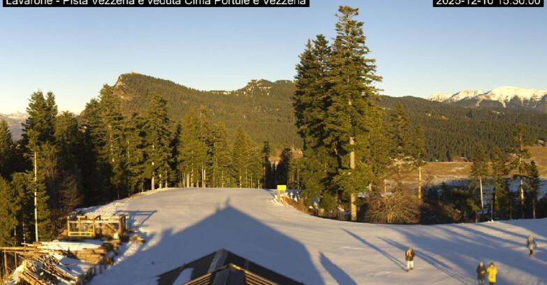 Webcam Ski Area Lavarone  - Piste Vezzena