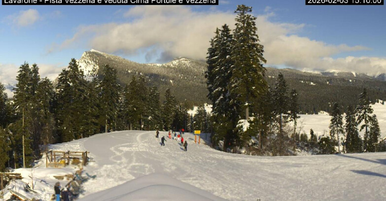 Webcam Lavarone Skigegiet - Vezzena Piste 
