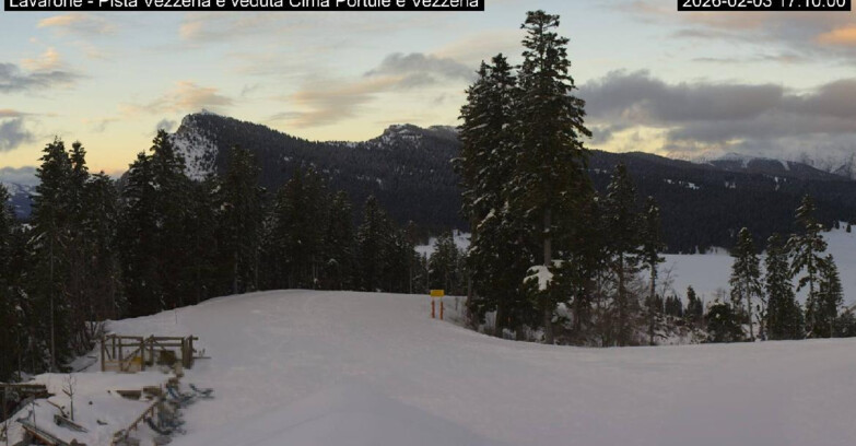Webcam Lavarone Skigegiet - Vezzena Piste 