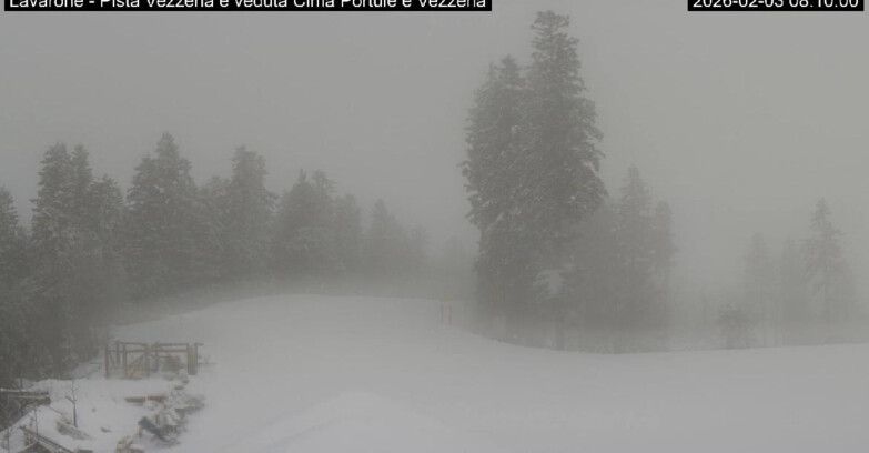 Webcam Ski area Lavarone - Pista Vezzena