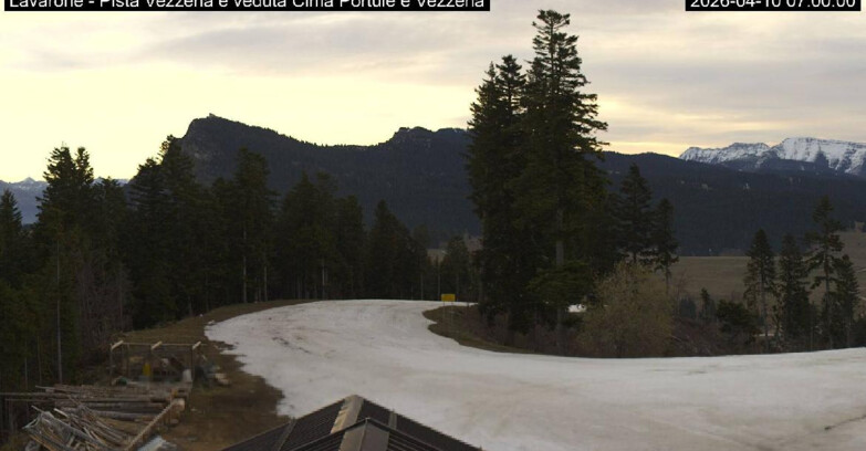 Webcam Lavarone - Piste Vezzena