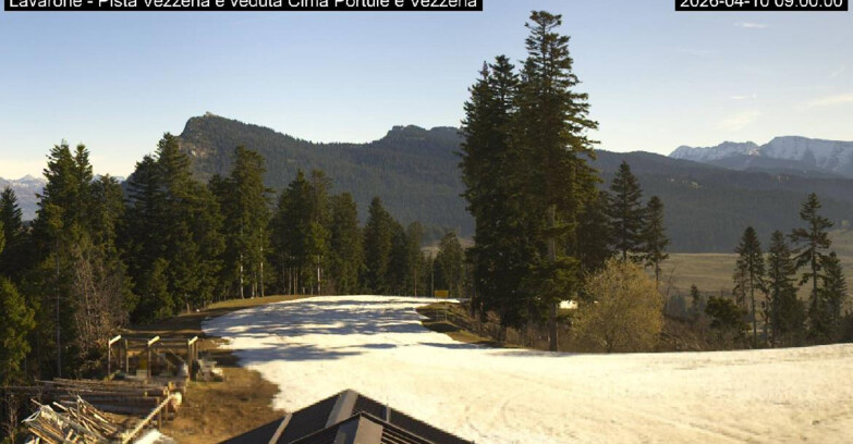 Webcam Lavarone - Piste Vezzena