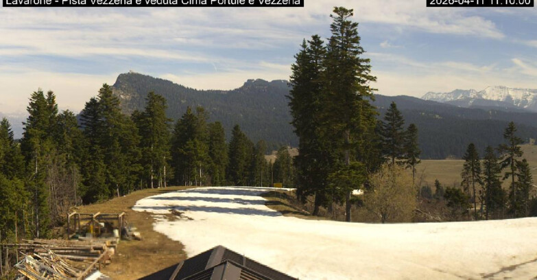 Webcam Ski Area Lavarone  - Piste Vezzena