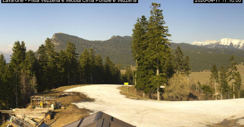 Webcam Ski Area Lavarone  - Piste Vezzena