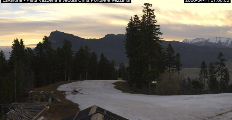 Webcam Ski Area Lavarone  - Piste Vezzena