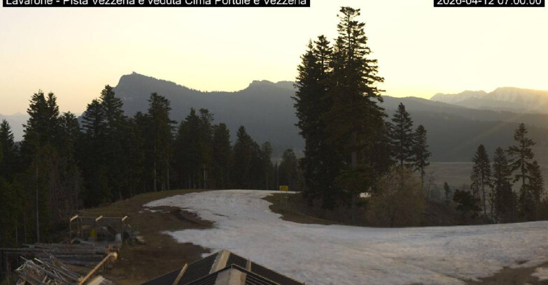 Webcam Ski Area Lavarone  - Piste Vezzena