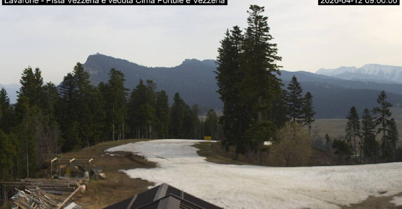 Webcam Ski Area Lavarone  - Piste Vezzena