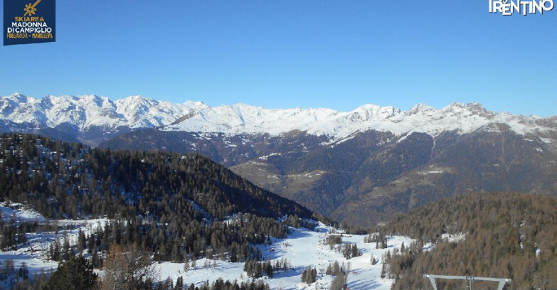 Webcam Folgarida-Marilleva  (Skiarea Campiglio Dolomiti di Brenta - Val di Sole Val Rendena) - Val Panciana