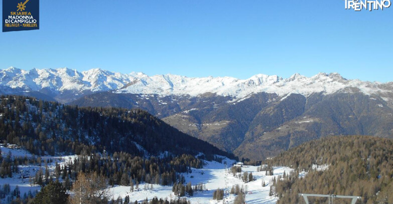 Webcam Folgarida-Marilleva  (Skiarea Campiglio Dolomiti di Brenta - Val di Sole Val Rendena) - Val Panciana