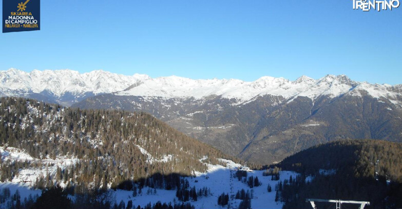 Webcam Folgarida-Marilleva  (Skiarea Campiglio Dolomiti di Brenta - Val di Sole Val Rendena) - Val Panciana