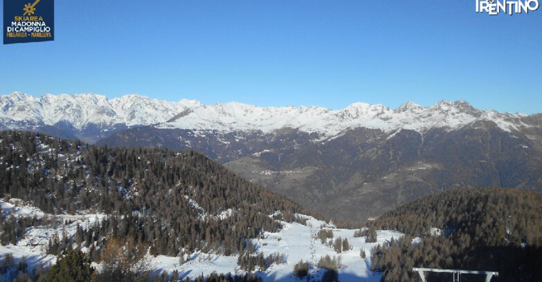 Webcam Ski area Campiglio Dolomiti di Brenta Val di Sole Val Rendena - Val Panciana