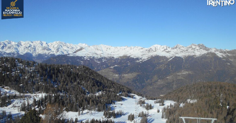 Webcam Ski area Campiglio Dolomiti di Brenta Val di Sole Val Rendena - Val Panciana