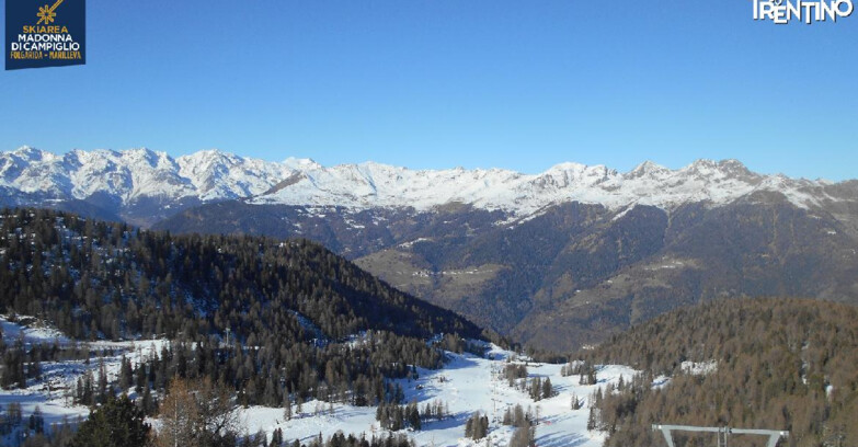 Webcam Ski area Campiglio Dolomiti di Brenta Val di Sole Val Rendena - Val Panciana
