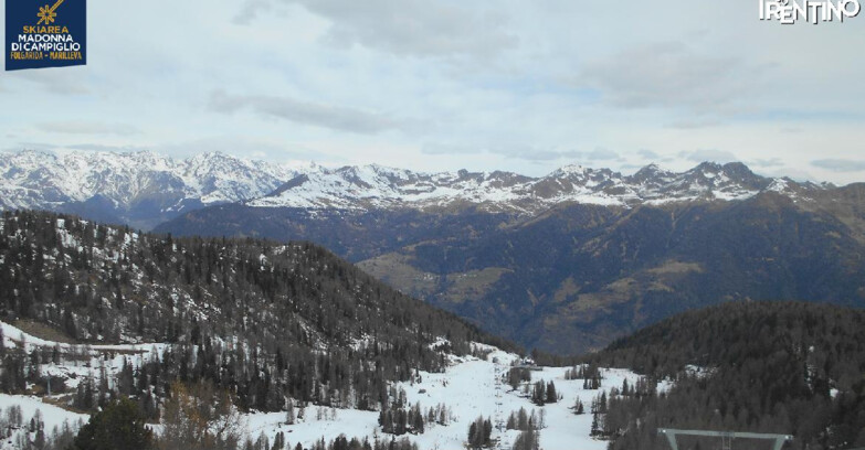 Webcam Folgarida-Marilleva  (Skiarea Campiglio Dolomiti di Brenta - Val di Sole Val Rendena) - Val Panciana