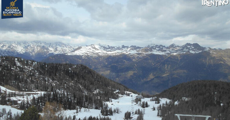 Webcam Folgarida-Marilleva  (Skiarea Campiglio Dolomiti di Brenta - Val di Sole Val Rendena) - Val Panciana