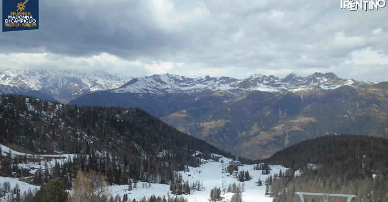 Webcam Folgarida-Marilleva  (Skiarea Campiglio Dolomiti di Brenta - Val di Sole Val Rendena) - Val Panciana