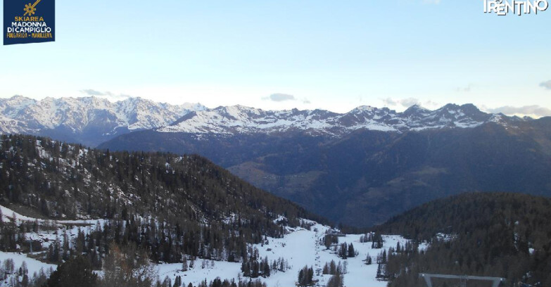 Webcam Folgarida-Marilleva  (Skiarea Campiglio Dolomiti di Brenta - Val di Sole Val Rendena) - Val Panciana