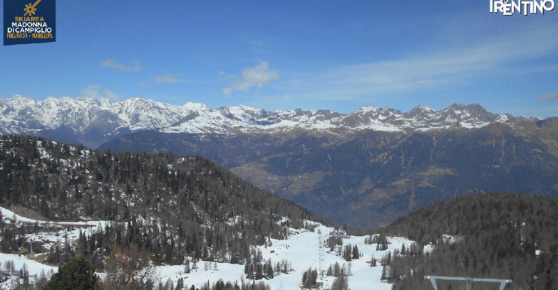 Webcam Skiarea Campiglio Dolomiti di Brenta Val di Sole Val Rendena - Val Panciana