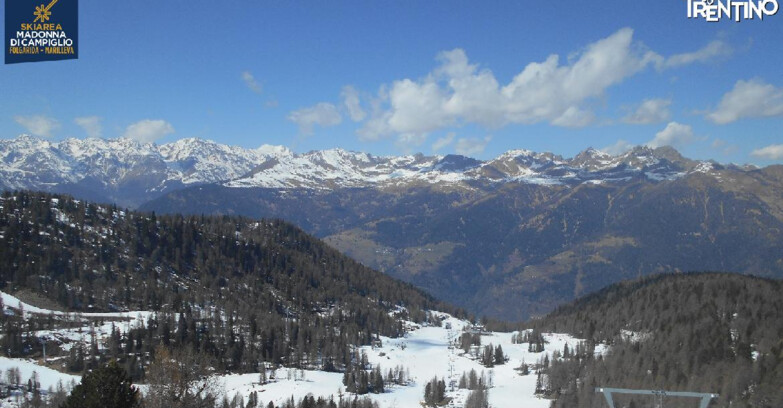 Webcam Ski area Campiglio Dolomiti di Brenta Val di Sole Val Rendena - Val Panciana