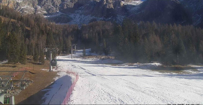 Webcam San Martino di Castrozza - Passo Rolle - Pista Col Verde