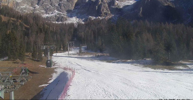 Webcam San Martino di Castrozza - Passo Rolle - Pista Col Verde