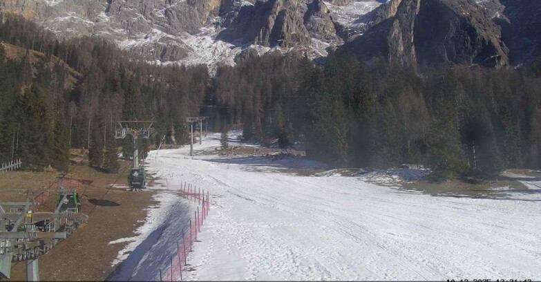 Webcam San Martino di Castrozza - Passo Rolle - Pista Col Verde