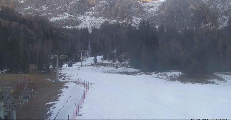 Webcam San Martino di Castrozza - Passo Rolle - Pista Col Verde
