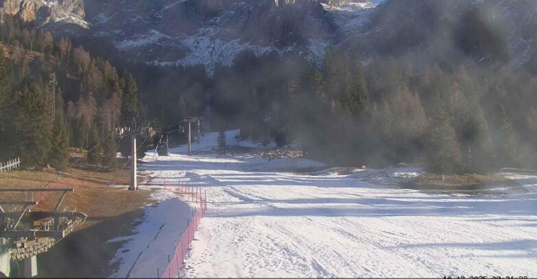 Webcam San Martino di Castrozza - Passo Rolle - Pista Col Verde