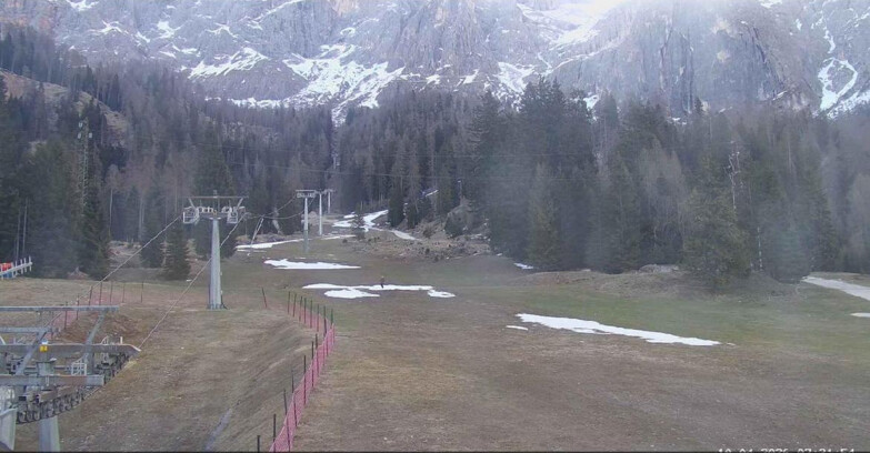 Webcam San Martino di Castrozza - Passo Rolle - Pista Col Verde