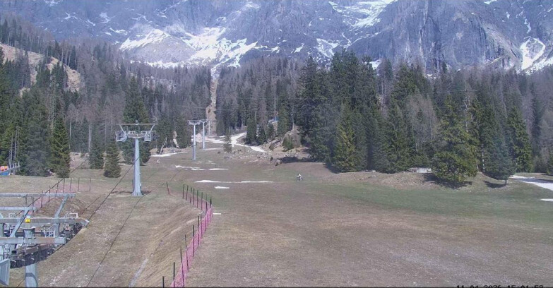 Webcam San Martino di Castrozza - Passo Rolle - Pista Col Verde