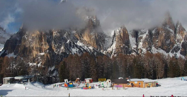 Webcam Vigo di Fassa-Pera-Ciampedìe - Vigo - Ciampedie - Baby Park