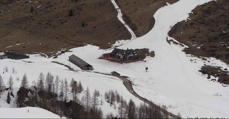 Webcam San Martino di Castrozza - Passo Rolle  - Malga Tognola
