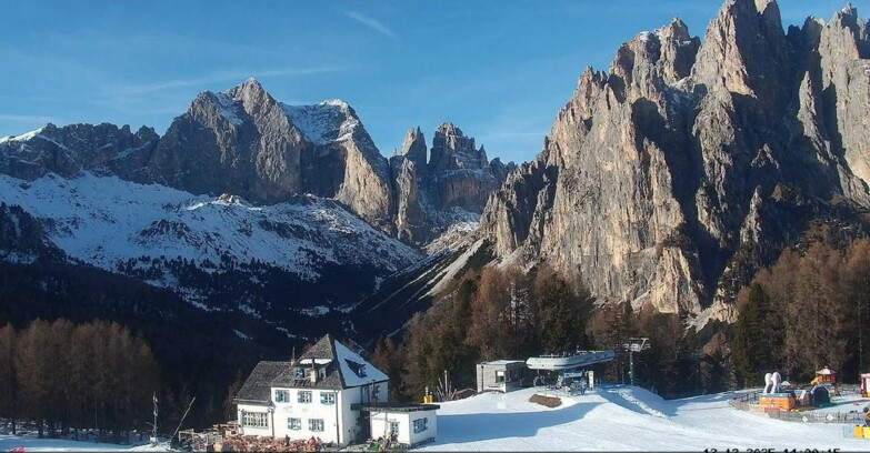 Webcam Vigo di Fassa-Pera-Ciampedìe - Vigo di Fassa - Torri del Vajolet