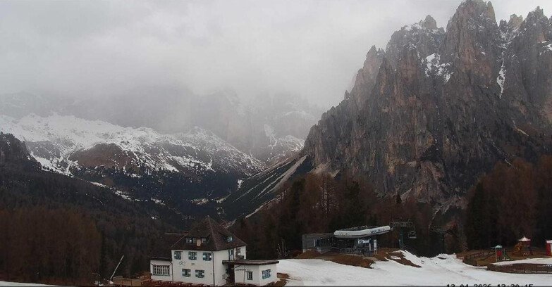 Webcam Vigo di Fassa-Pera-Ciampedìe - Vigo - Torri del Vajolet