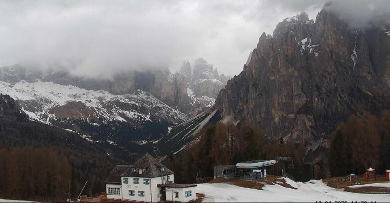 Webcam Vigo di Fassa-Pera-Ciampedìe - Vigo - Torri del Vajolet