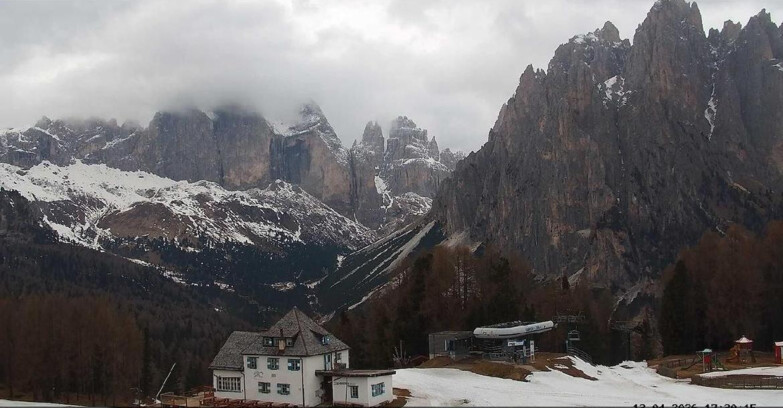 Webcam Vigo di Fassa-Pera-Ciampedìe - Vigo - Torri del Vajolet