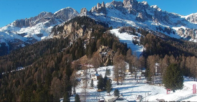 Webcam Vigo di Fassa-Pera-Ciampedìe - Vigo - Prà Martin