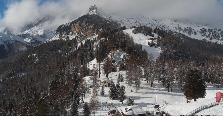 Webcam Vigo di Fassa-Pera-Ciampedìe - Vigo - seggiovia Prà Martin