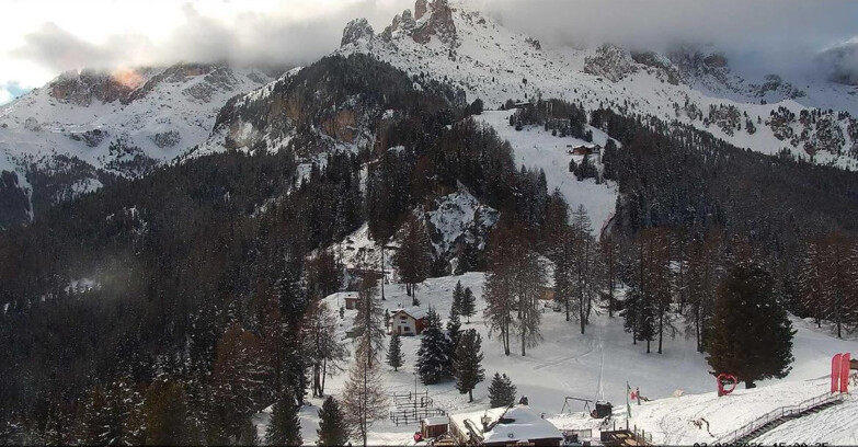 Webcam Vigo di Fassa-Pera-Ciampedìe - Vigo - seggiovia Prà Martin