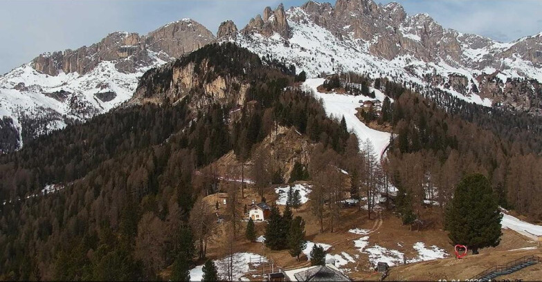 Webcam Vigo di Fassa-Pera-Ciampedìe - Vigo - Prà Martin