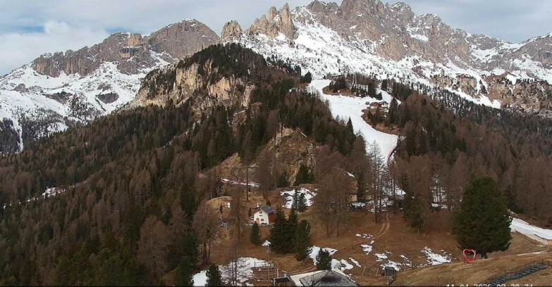 Webcam Vigo di Fassa-Pera-Ciampedie - Vigo - seggiovia Prà Martin