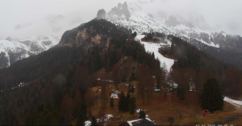 Webcam Vigo di Fassa-Pera-Ciampedìe - Vigo - seggiovia Prà Martin