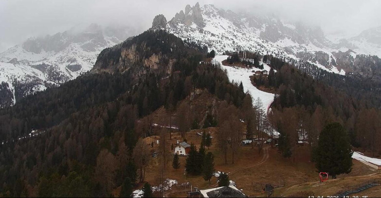 Webcam Vigo di Fassa-Pera-Ciampedìe - Vigo - seggiovia Prà Martin