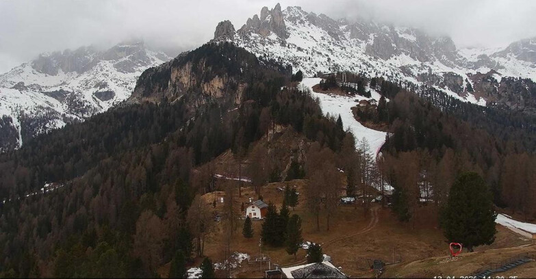 Webcam Vigo di Fassa-Pera-Ciampedìe - Vigo - seggiovia Prà Martin