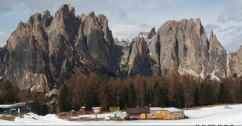 Webcam Виго-ди-Фасса-Пера-Чампедие  - Vigo - dirupi di Larsech