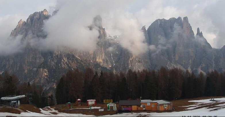 Webcam Виго-ди-Фасса-Пера-Чампедие  - Vigo - dirupi di Larsech